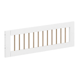 1/2 Safety Rail, White/Oak FLEXA SAFETYRAIL safety-rail-front-for-slide-w-oak-crossbars-f-wht-1-2-200cm   200 flexa-com.myshopify.com