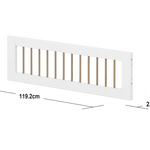 1/2 Safety Rail, White/Oak SAFETYRAIL 200 flexa-com.myshopify.com