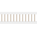1/2 Safety Rail, White/Oak SAFETYRAIL 200 flexa-com.myshopify.com
