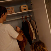 Storage drawer detail