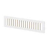 3/4 Safety Rail with, White/Oak FLEXA SAFETYRAIL safety-rail-front-w-bars-oak-birch-f-wht-3-4-200-cm   200 flexa-com.myshopify.com