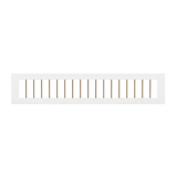 3/4 Safety Rail with, White/Oak FLEXA SAFETYRAIL safety-rail-front-w-bars-oak-birch-f-wht-3-4-200-cm   200 flexa-com.myshopify.com