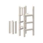 Platform and Legs for High Bed 120 cm, White LADDER_LEGS platform-and-legs-for-mid-high-bed-white-washed  flexa-com.myshopify.com