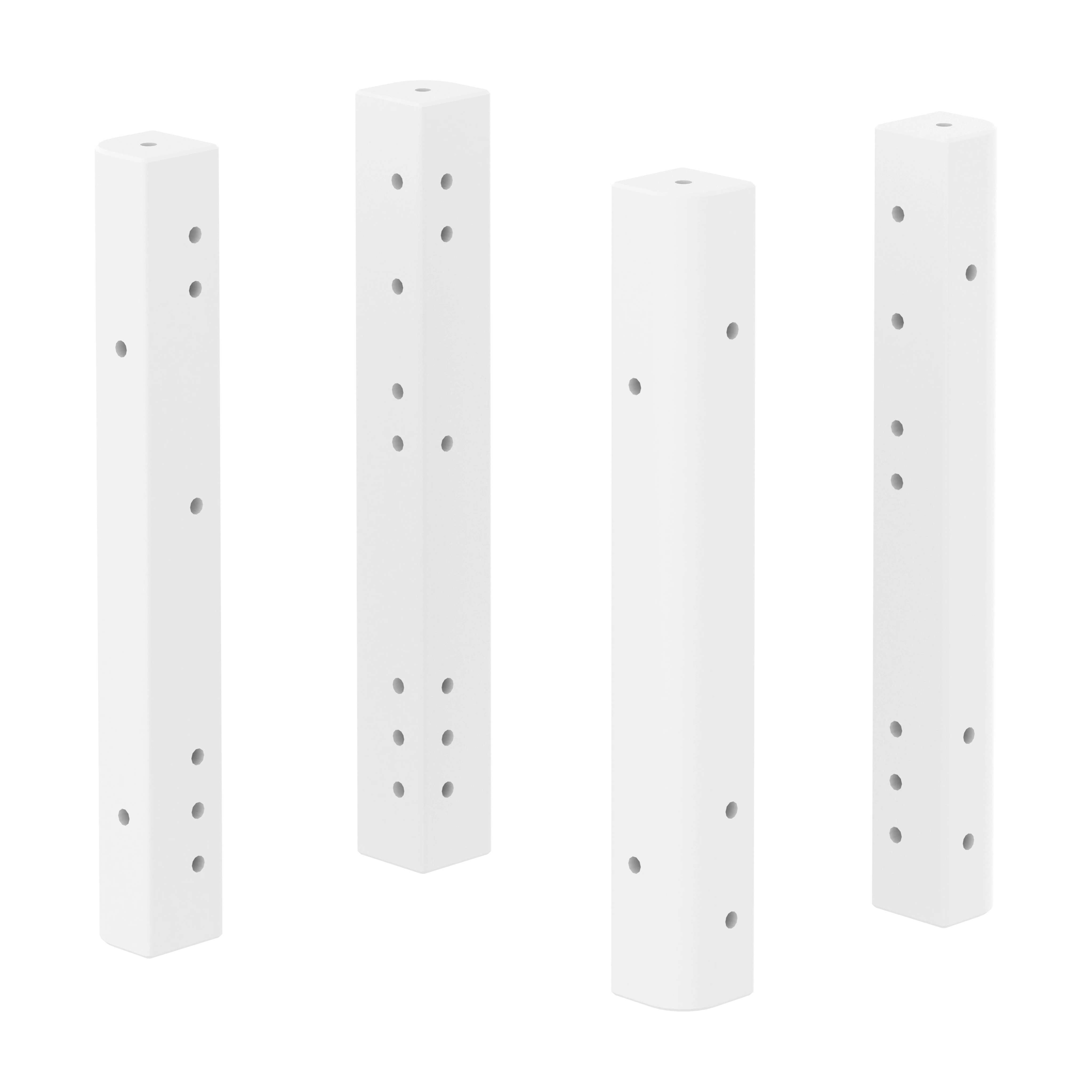 FLEXA Bed Legs for Montessori Bed, 4 pcs, White