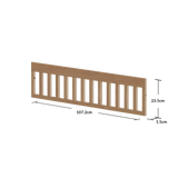 Safety rail for Baby Bed NOVA, 120x70 cm, Oak SAFETYRAIL safety-rail-for-baby-bed-oak  flexa-com.myshopify.com