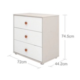 Chest with 3 Drawers, Grey CHEST_CLASSIC_STORAGE chest-with-3-drawers-grey-washed-white-blush  flexa-com.myshopify.com