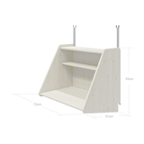 Click-on Desk for High-Beds, White