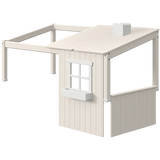 1/2 House for Single and High Bed 120 cm, White ACCESSORIES 1-2-classic-house-white-washed-white-washed-white-1  flexa-com.myshopify.com