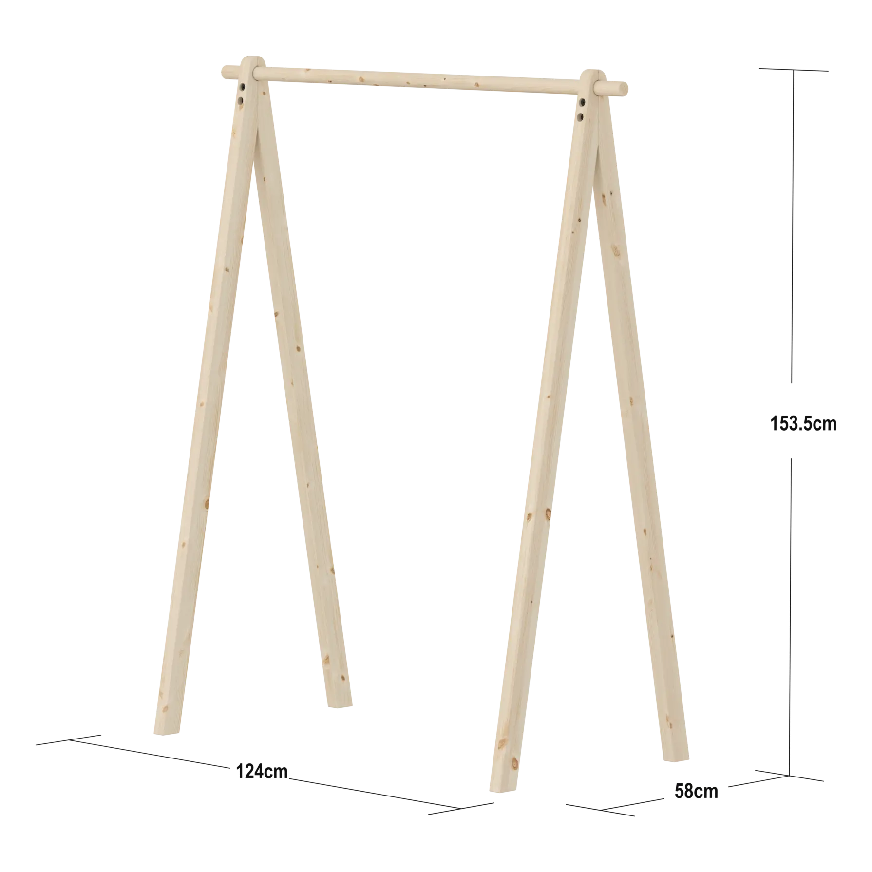 Clothes Rack, Pine ACCESSORIES clothes-rack  flexa-com.myshopify.com