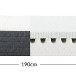 Latex/Foam Mattress, 190X140 Bamboo Cover MATTRESS flexa-mattress-190x140-bamboo-cover-white  flexa-com.myshopify.com