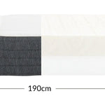Latex Mattress, 190X140 with Cotton Cover MATTRESS flexa-latex-mattress-190x140-cotton-cover-white  flexa-com.myshopify.com