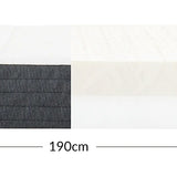 Latex Mattress, 190X140 with Bamboo Cover MATTRESS flexa-latex-mattress-190x140-bamboo-cover-white  flexa-com.myshopify.com