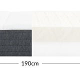 Latex Mattress, 190X140 with Eucalyptus Cover MATTRESS flexa-latex-mattress-190x140-eucalyptus-cover-white  flexa-com.myshopify.com