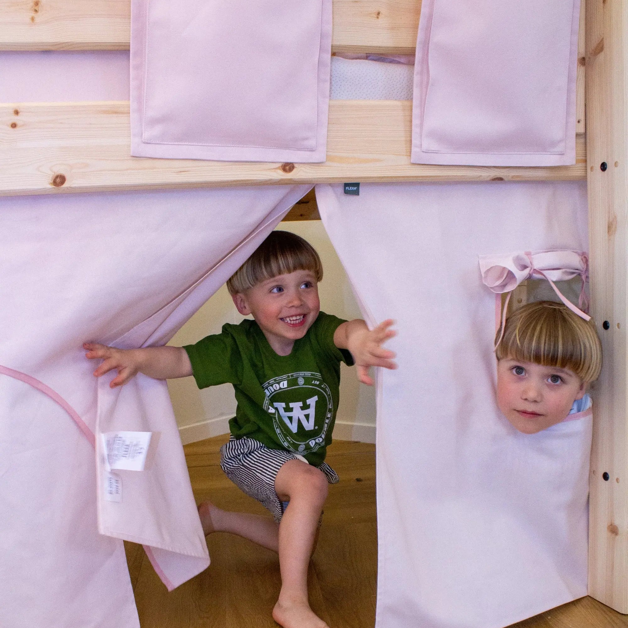 Play Curtain for Beds, Rose TEXTILE play-curtain-mauve-morn  flexa-com.myshopify.com