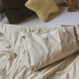 FLEXA Bed Linen, 140x200 cm, Grey, view 6