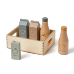 Groceries, 5 pcs, Handpainted PLAY groceries-multicolors-natural-wood  flexa-com.myshopify.com