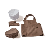 Apron Costume Set, Brown PLAY costume-set-brown  flexa-com.myshopify.com