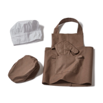 Apron Costume Set, Brown PLAY costume-set-brown  flexa-com.myshopify.com
