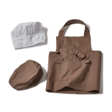 Apron Costume Set, Brown PLAY costume-set-brown  flexa-com.myshopify.com