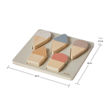 Ice Cream Puzzle, 5 pcs, Handpainted PLAY ice-cream-puzzle-multicolors-natural-wood  flexa-com.myshopify.com