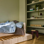 Single Bed with Pull-out Bed, 90x200 cm, White SINGLE_BED single-bed-with-pull-out-bed-white-washed-1  flexa-com.myshopify.com