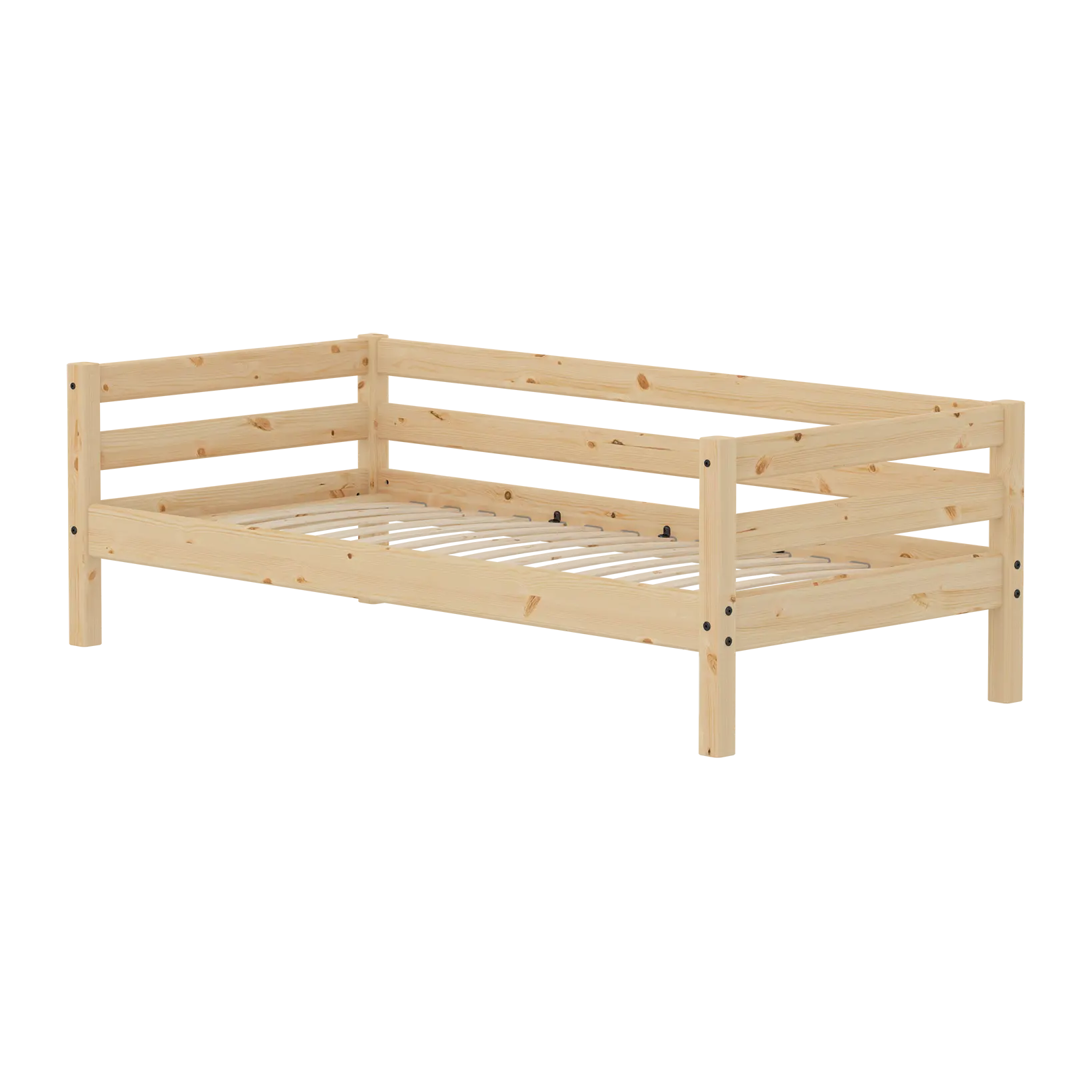 Single Bed, 90x200 cm, Pine SINGLE_BED fr50-single-bed  flexa-com.myshopify.com