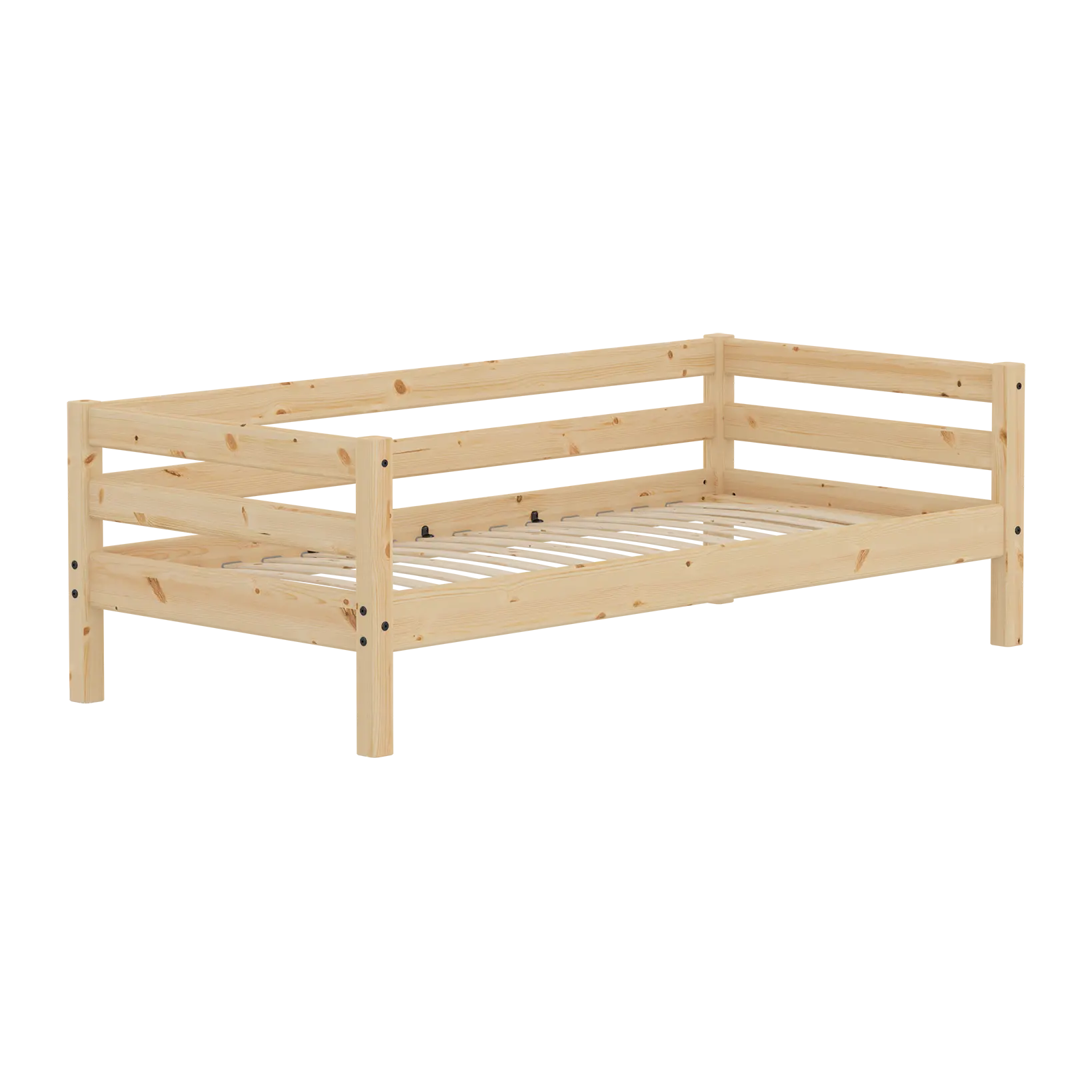 Single Bed, 90x200 cm, Pine SINGLE_BED fr50-single-bed  flexa-com.myshopify.com