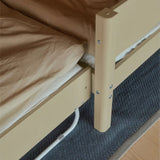 FLEXA Single Bed 90x200 cm with Pull-out Bed 90x190 cm, Sand, view 5