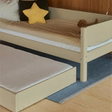 FLEXA Single Bed 90x200 cm with Pull-out Bed 90x190 cm, Sand, view 6