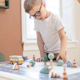 Accessories for Car Tracks, 13 pcs, Handpainted PLAY ACTIVE flexa-com.myshopify.com