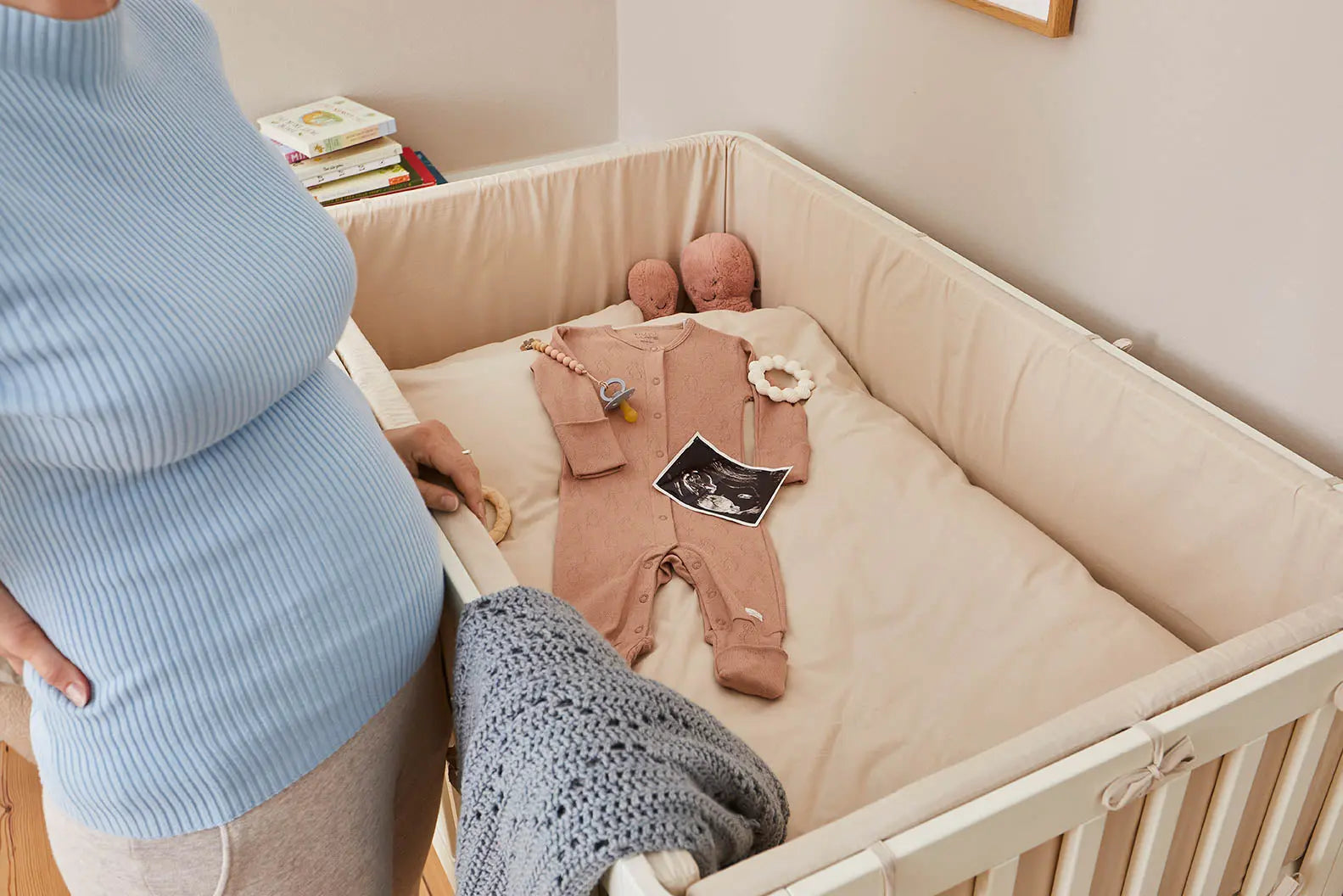 Baby Bed Linen, 70x100 cm, Grey TEXTILE ACTIVE flexa-com.myshopify.com