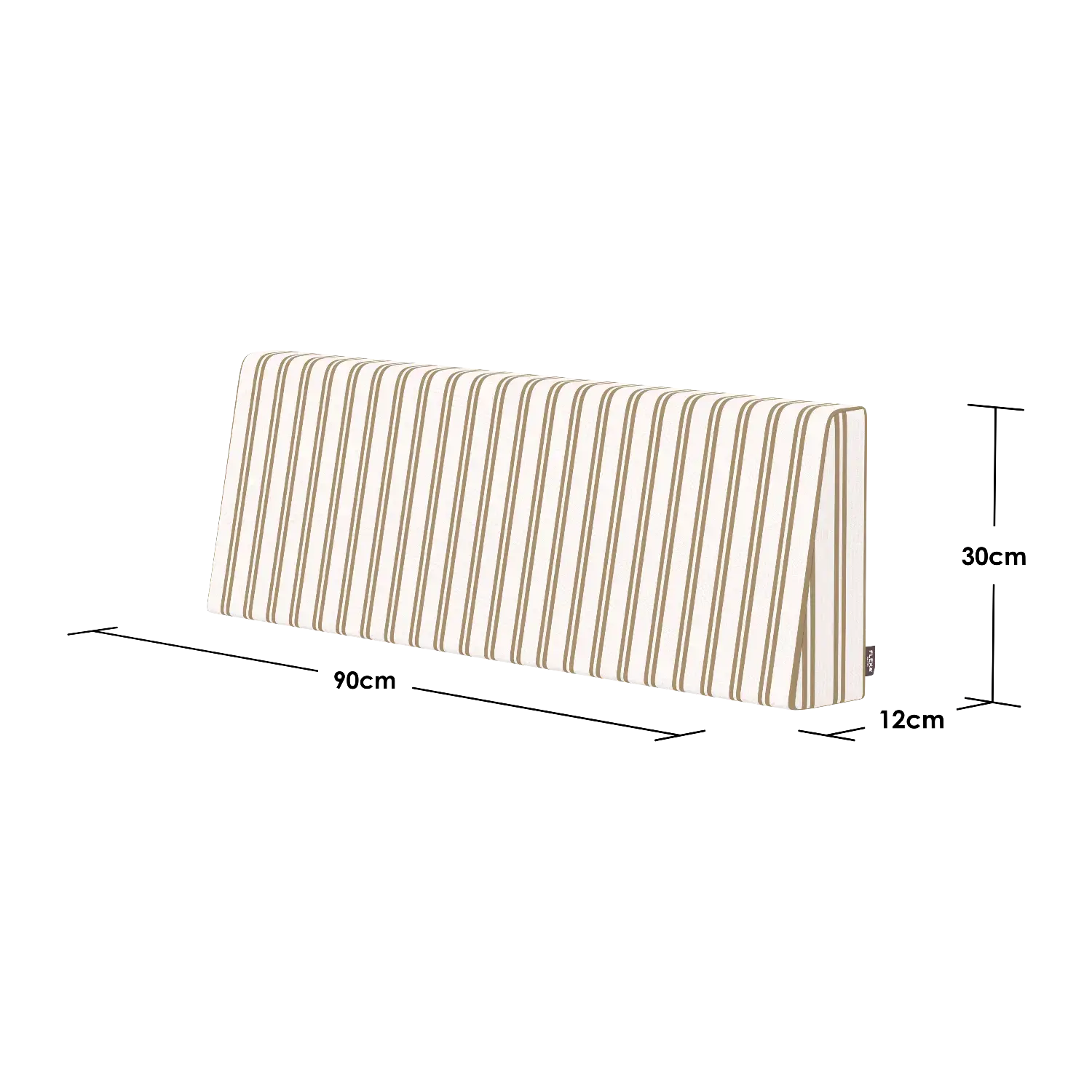 Back Rest Cushion, Stripes TEXTILE _badge_new_in flexa-com.myshopify.com