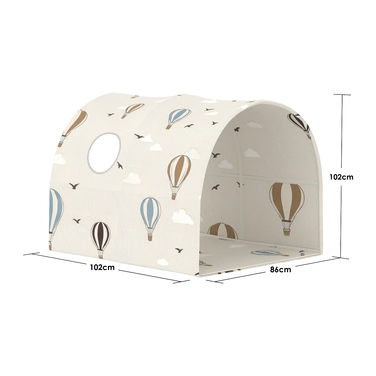 Bed Cave, Hot Air Balloons TEXTILE _badge_new_in flexa-com.myshopify.com