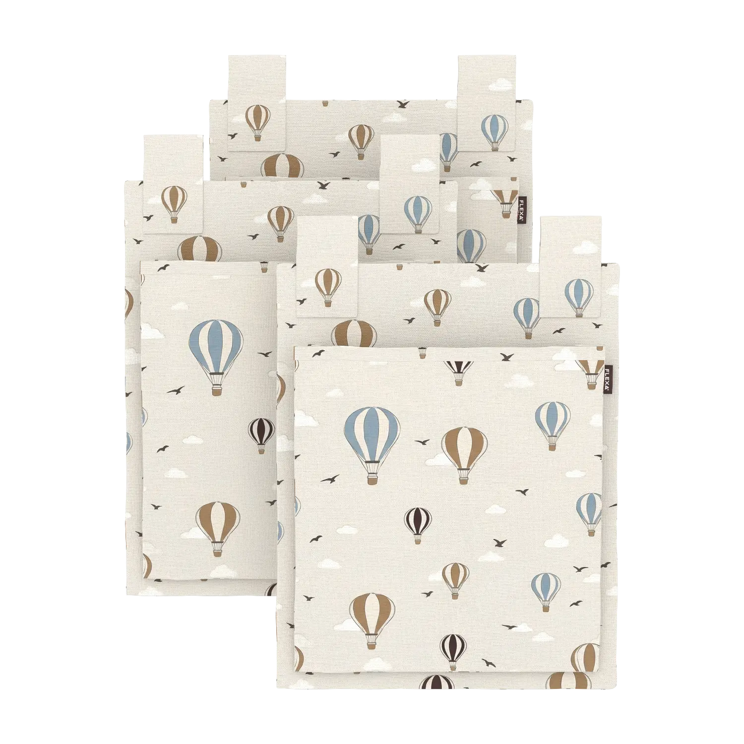 Bed pockets, Hot Air Balloons TEXTILE _badge_new_in flexa-com.myshopify.com