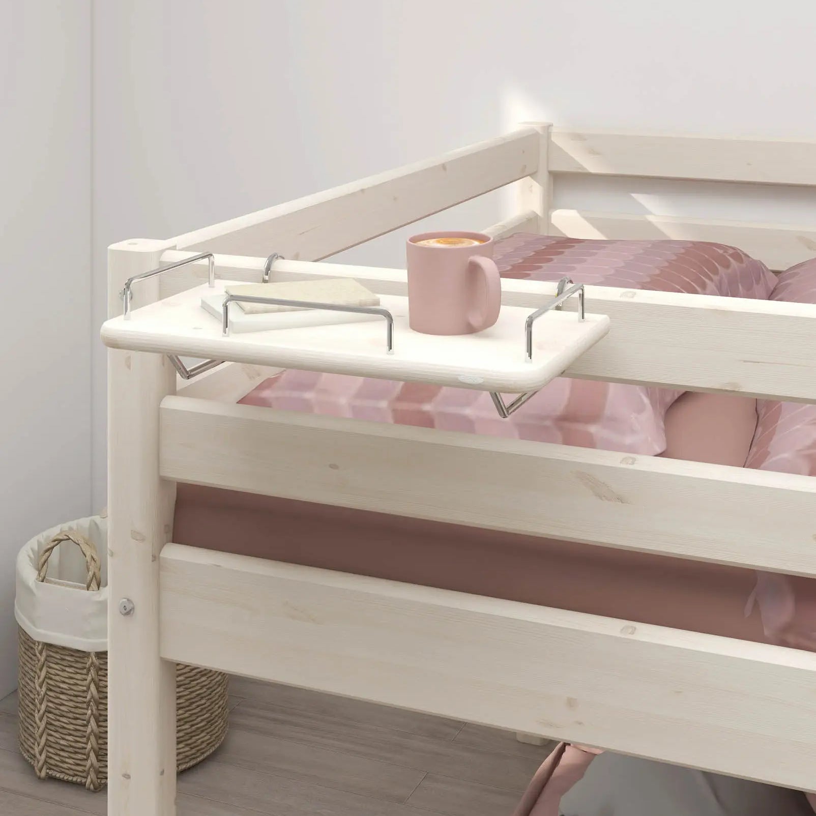 Bedside Table, White ACCESSORIES ACTIVE flexa-com.myshopify.com