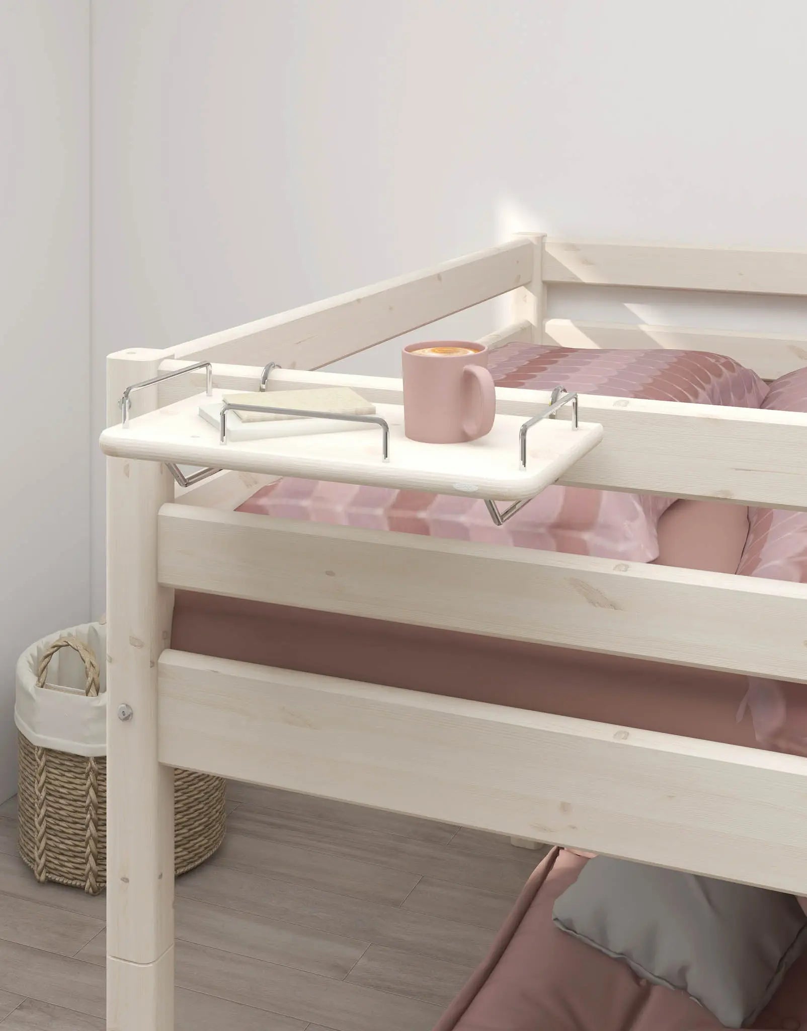 Bedside Table, White ACCESSORIES ACTIVE flexa-com.myshopify.com
