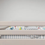 Bunk Bed 154 cm with Ladder and Safety Rail, 90x200 cm, Grey BUNKBED 200 flexa-com.myshopify.com
