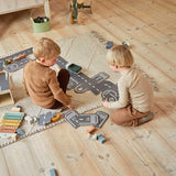 Car Tracks, 22 pcs, Handpainted PLAY _badge_last_chance flexa-com.myshopify.com