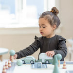 Cars, 3 cars & 1 caravan, Handpainted PLAY _badge_last_chance flexa-com.myshopify.com