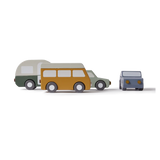 Cars, 3 cars & 1 caravan, Handpainted PLAY _badge_last_chance flexa-com.myshopify.com