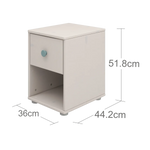 Chest with 1 Drawer, Grey CHEST _badge_last_chance flexa-com.myshopify.com