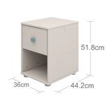 Chest with 1 Drawer, Grey CHEST _badge_last_chance flexa-com.myshopify.com
