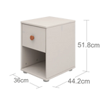 Chest with 1 Drawer, Grey CHEST _badge_last_chance flexa-com.myshopify.com
