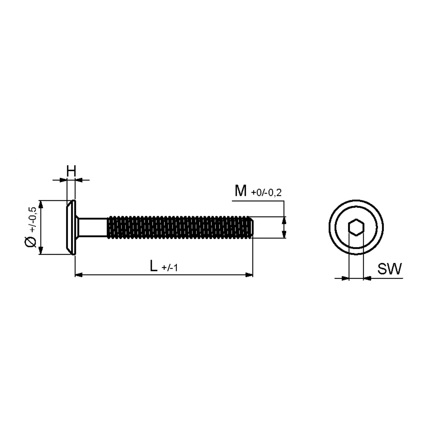 Connecting Bolt 3913-08110 SPAREPARTS ACTIVE flexa-com.myshopify.com