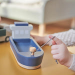 Container Ship, 1 ship & 5 containers, Handpainted PLAY _badge_last_chance flexa-com.myshopify.com