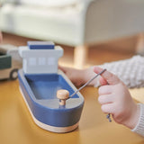 Container Ship, 1 ship & 5 containers, Handpainted PLAY _badge_last_chance flexa-com.myshopify.com