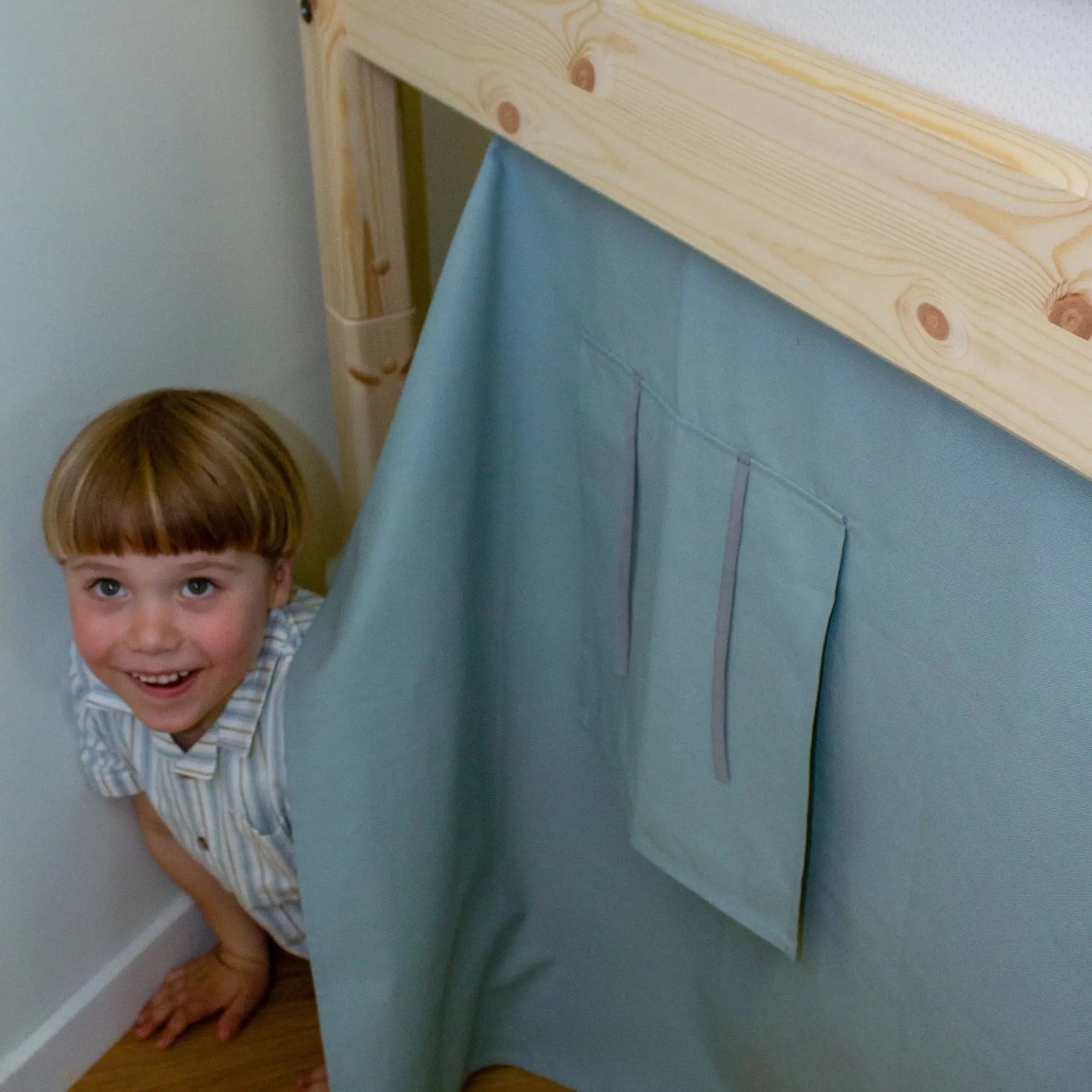 Play Curtain for Beds, Blue TEXTILE play-curtain-arona  flexa-com.myshopify.com