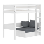 High bed with sofa and sofa mattress, 90x200 cm HIGHBED 90X200 flexa-com.myshopify.com