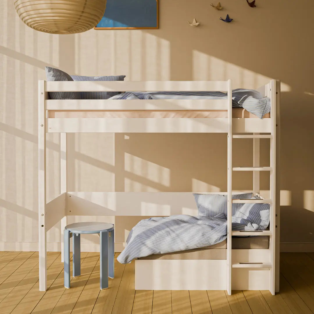High bed with sofa and sofa mattress, 90x200 cm HIGHBED 90X200 flexa-com.myshopify.com