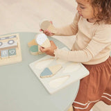 Ice Cream Puzzle, 5 pcs, Handpainted PLAY ACTIVE flexa-com.myshopify.com